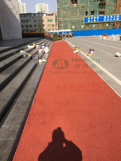 航天五一〇所 泾川彩色路面