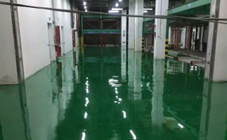 11月泾川泾川环氧地坪施工高峰来袭，梦得来化工多项目同步推进保交付